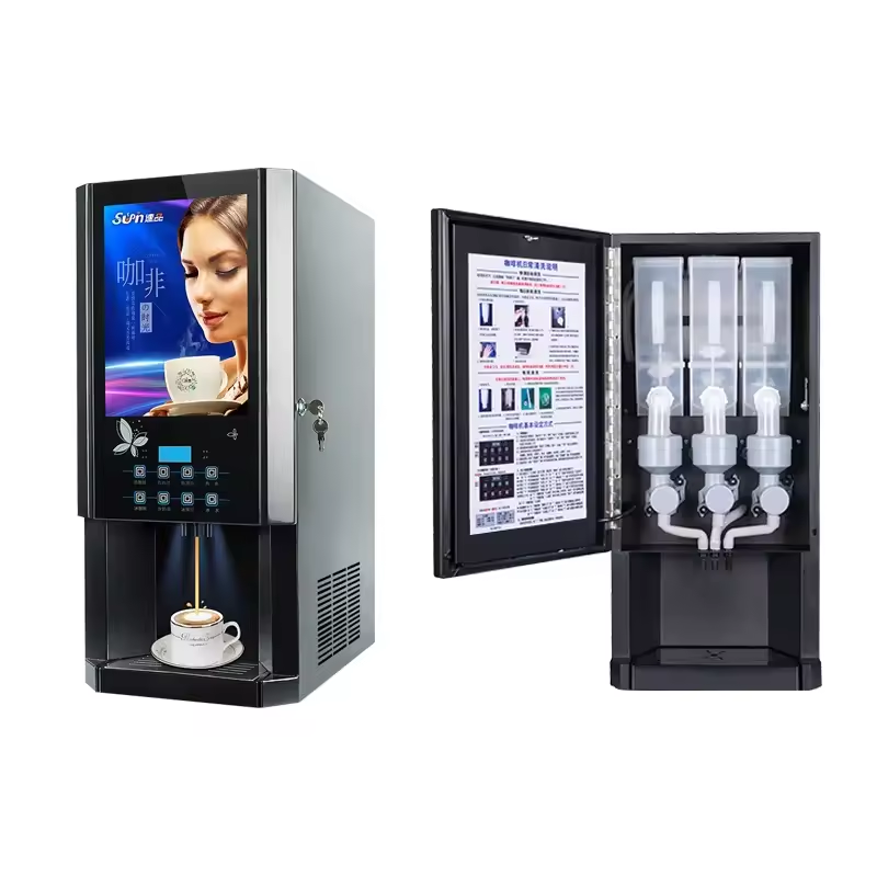 Coffee Tea Vending Machine - Mesin Penjual Otomatis Teh Susu dan