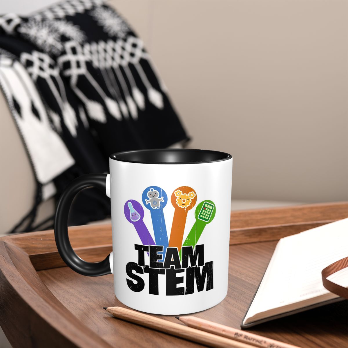 Coffee Tea Icon - Mug Ikon Matematika Teknologi Sains Tim