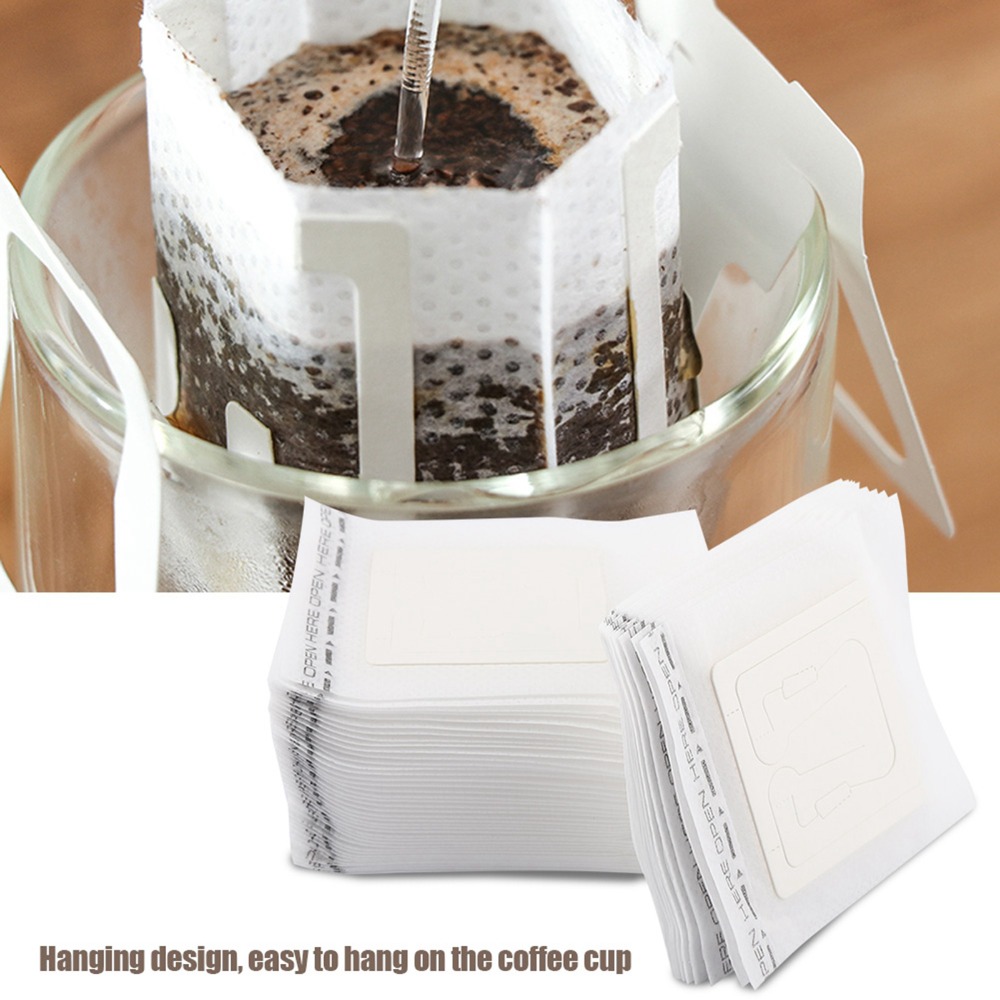 Coffee Tea Brew - 50PCS Set Kantong Kopi Sekali Pakai