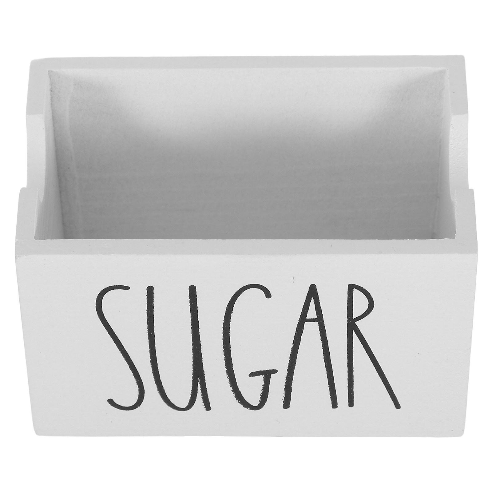 Coffee Tea Sugar - Kotak Penyimpanan Gula Kayu Premium, Tempat