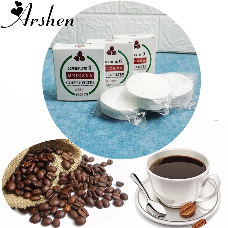 Aeropress Coffee Maker - 100 buah/pak 3 Ukuran 56/60/68mm pembuat