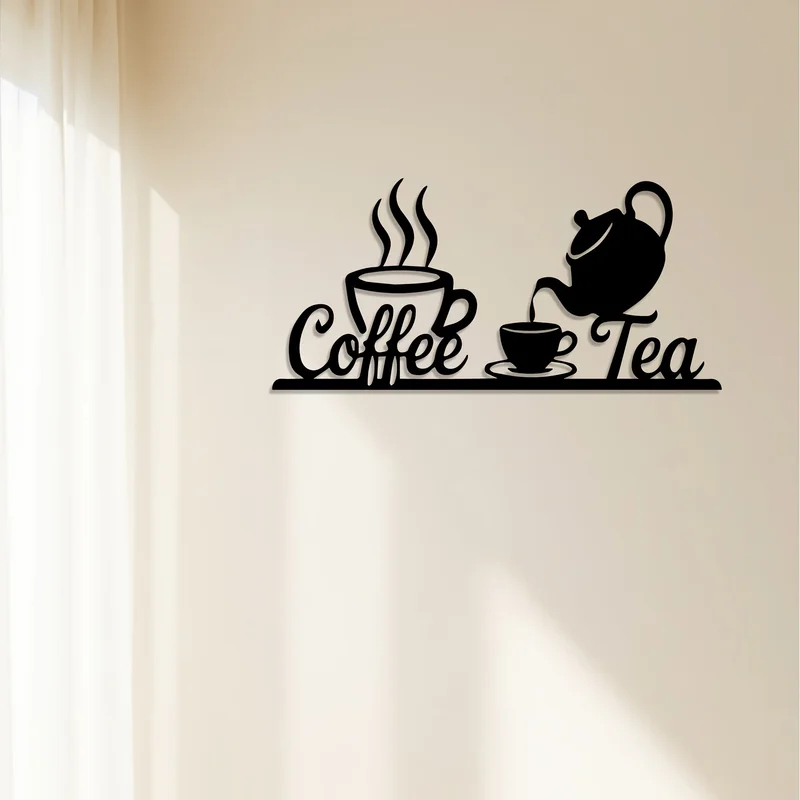 Coffee Tea Icon - Papan Hias Dinding Kopi & Teh