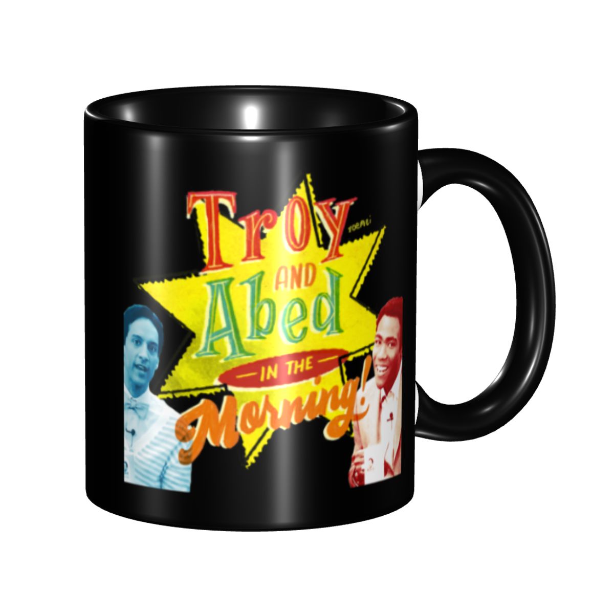 Morning Tea Coffee - Mug Keramik DIY Troy Dan Abed