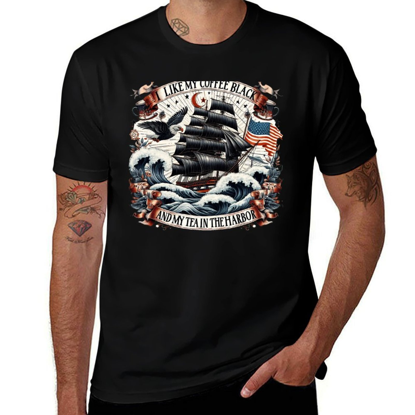 Coffee Tea Quotes Short - Kaos Quotes Funny History I Like