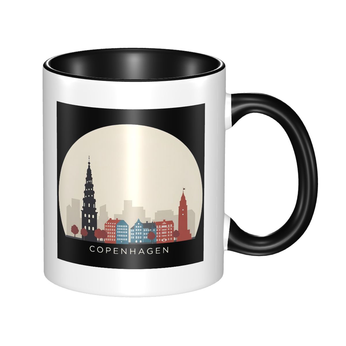 Coffee Tea Icon - Mug Ikon Perjalanan Kopenhagen Cangkir Kopi