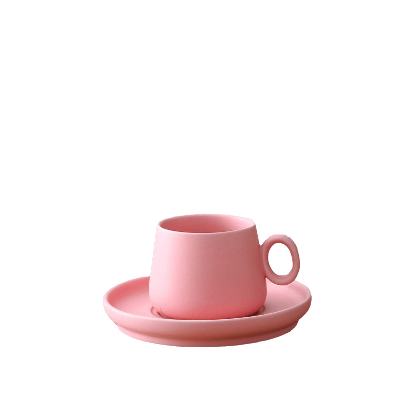 Morning Tea Coffee - Cangkir Kopi Keramik INS Macaron Matte