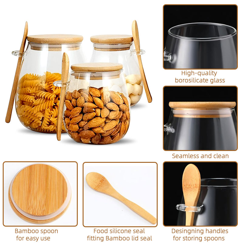 34oz gelas tertutup dengan sen - Coffee Tea And Sugar Canister Set ulasan dan harga