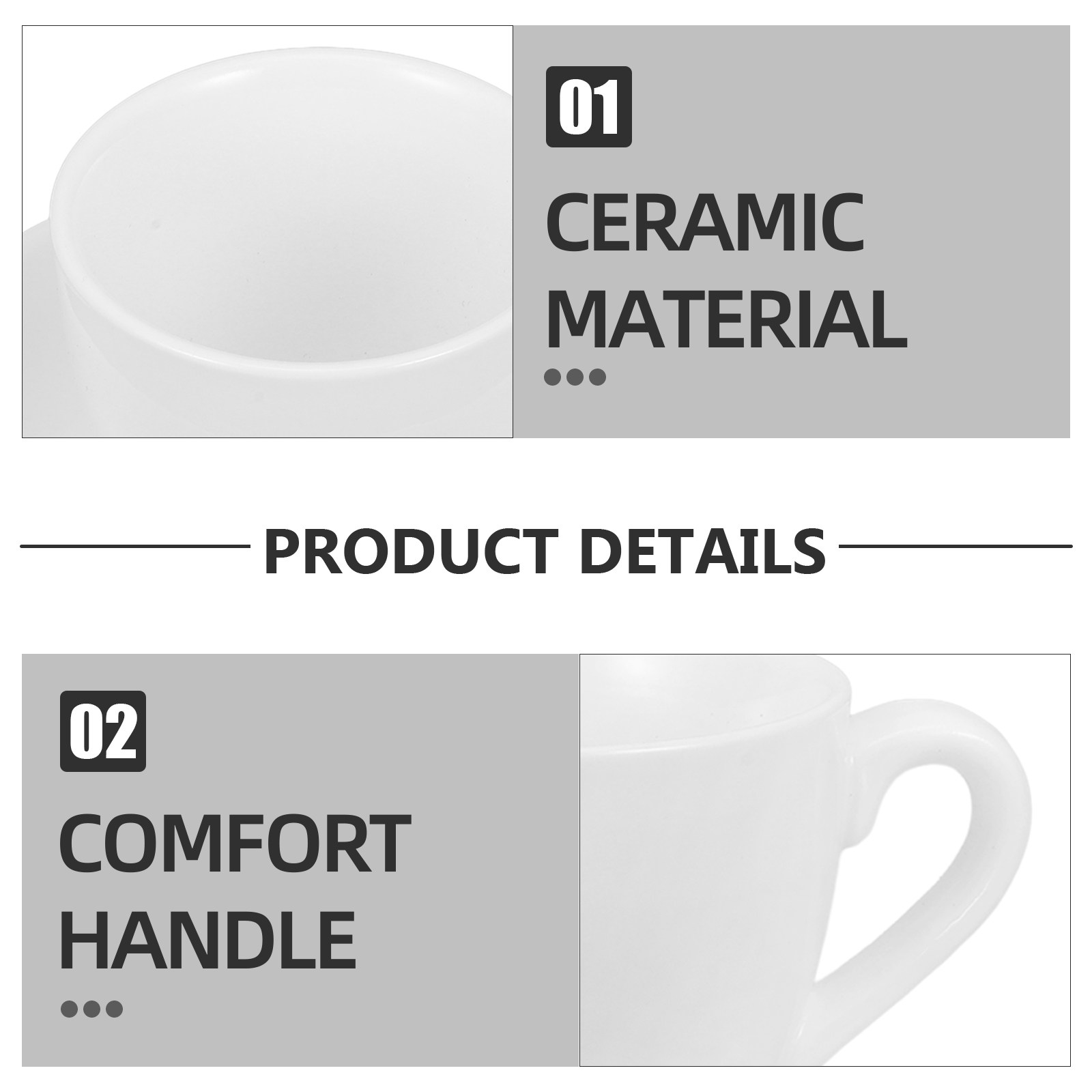 1 Set Cangkir Kopi Sederhana d - Water Tea And Coffee ulasan dan harga
