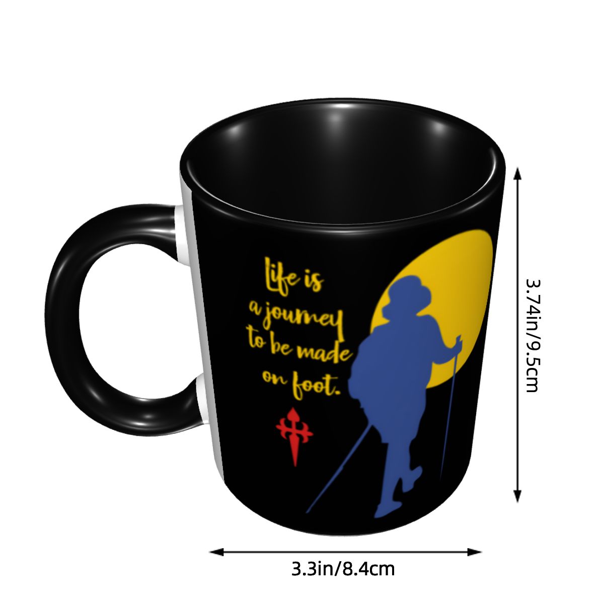 Mug Kopi Buen Camino De Santia - Water Tea And Coffee ulasan dan harga