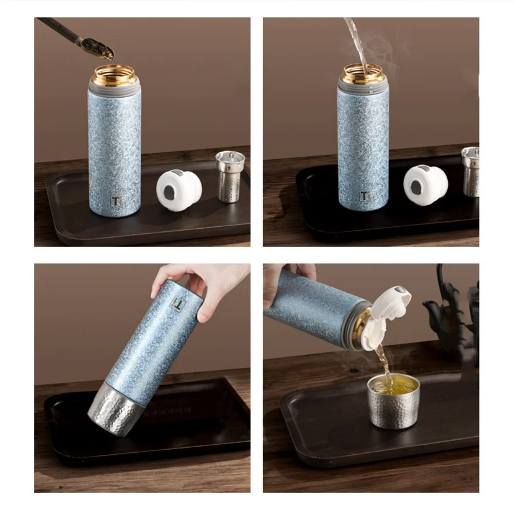 Botol Air Titanium Vakum Berin - Water Tea And Coffee ulasan dan harga