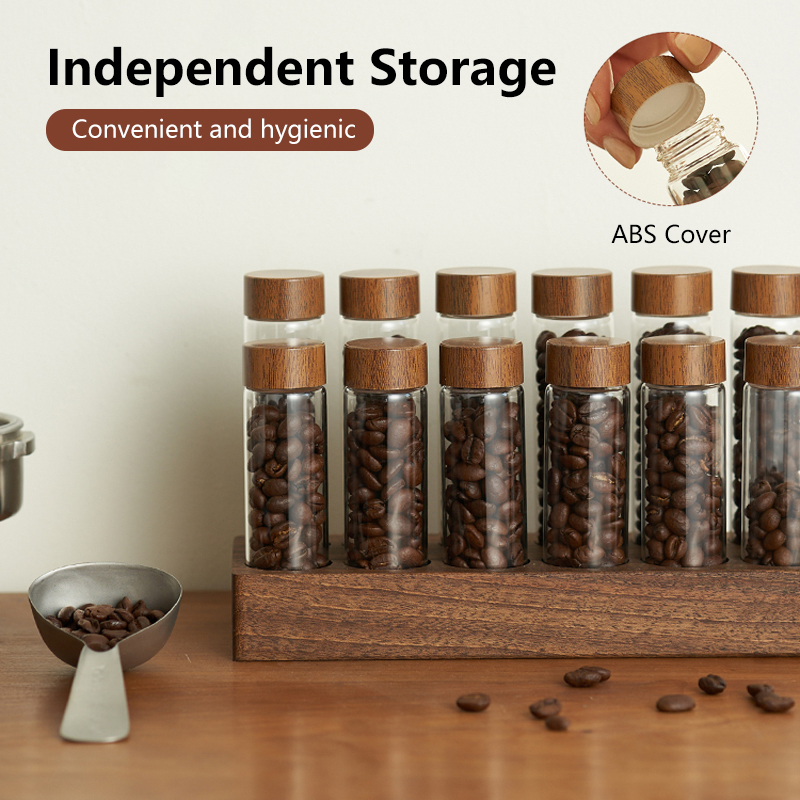Rak Penyimpanan Biji Kopi ZIRK - Coffee Tea Box ulasan dan harga