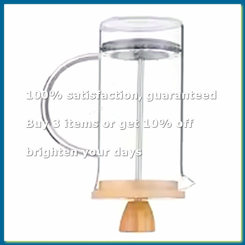 Pot Kopi French Press dengan F - French Press Glass ulasan dan harga