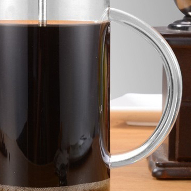 Pot Kopi French Press dengan F - French Press Glass ulasan dan harga