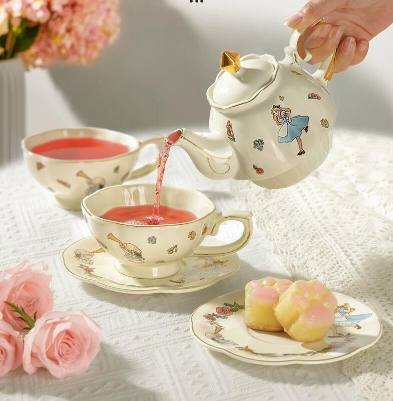 Set Teh dan Kopi Keramik Alice - Coffee Tea Friends ulasan dan harga