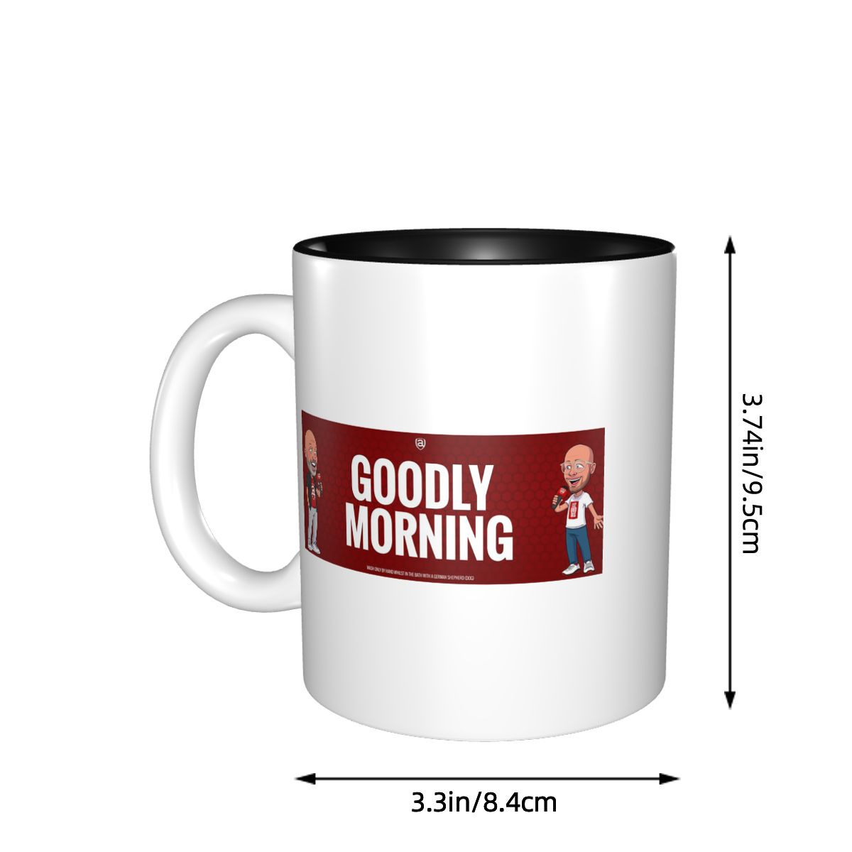 Mug Keramik Lucu OFFICIAL Arse - Morning Tea Coffee ulasan dan harga