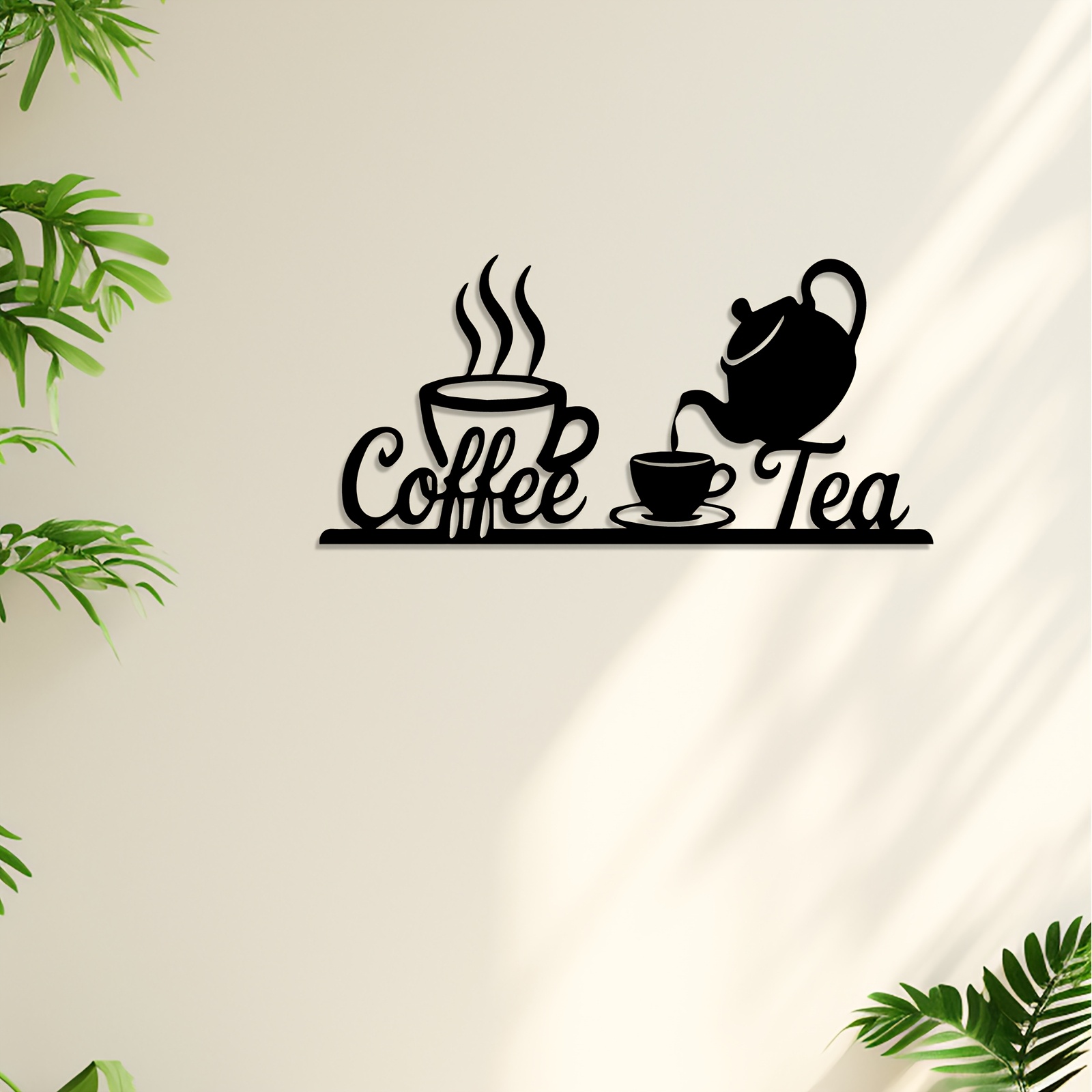 1 Set Hiasan Dinding Kopi dan  - Coffee Tea Icon ulasan dan harga