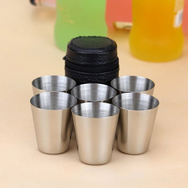 Cangkir Mini Stainless Steel,  - Coffee Tea And Sugar Canister Set ulasan dan harga