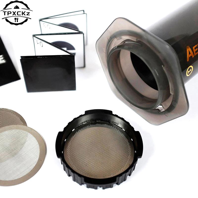 1 buah kopi penyaring logam ba - Aeropress Coffee Maker ulasan dan harga