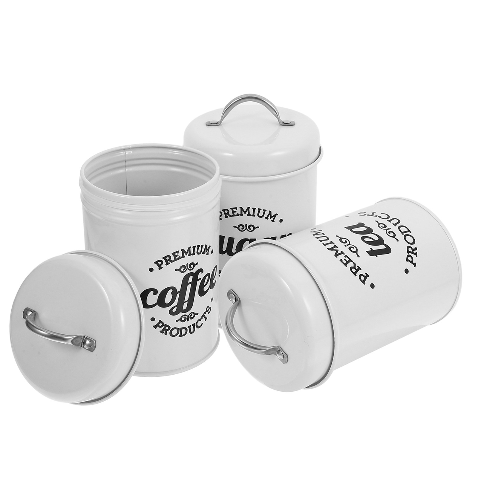 Set Kaleng Logam Kedap Udara u - Coffee Tea Sugar ulasan dan harga