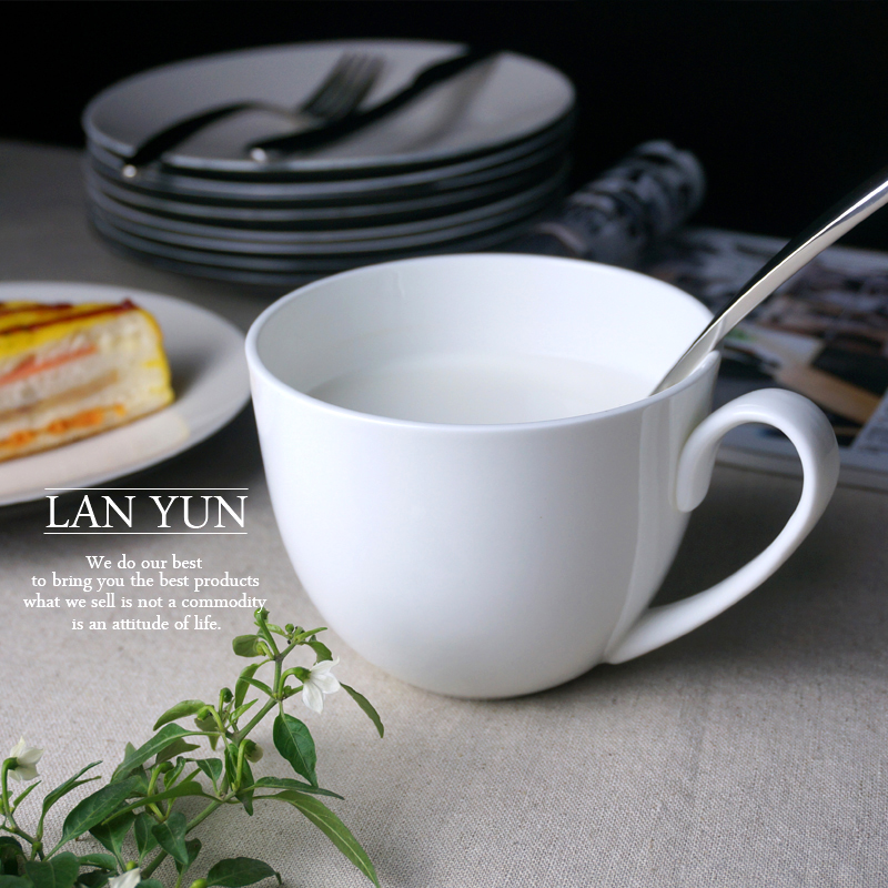 700ML, Cangkir Sarapan Pagi Bo - Morning Tea Coffee ulasan dan harga