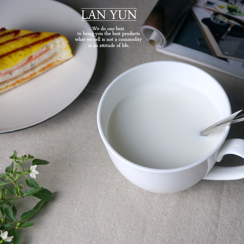 700ML, Cangkir Sarapan Pagi Bo - Morning Tea Coffee ulasan dan harga