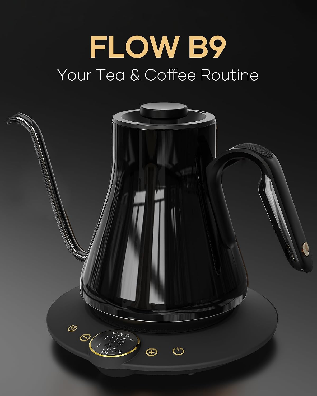 Ketel Listrik Gooseneck, ±1 °  - Coffee Tea Brew ulasan dan harga