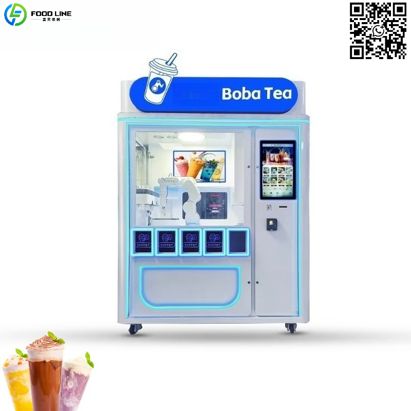 Mesin Penjual Otomatis Kustom  - Coffee Tea Vending Machine ulasan dan harga