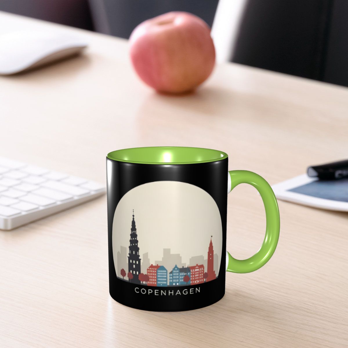 Mug Ikon Perjalanan Kopenhagen - Coffee Tea Icon ulasan dan harga