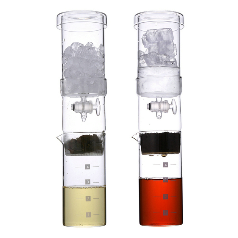 Pembuat es kopi 400ml, pembuat - French Press Glass ulasan dan harga