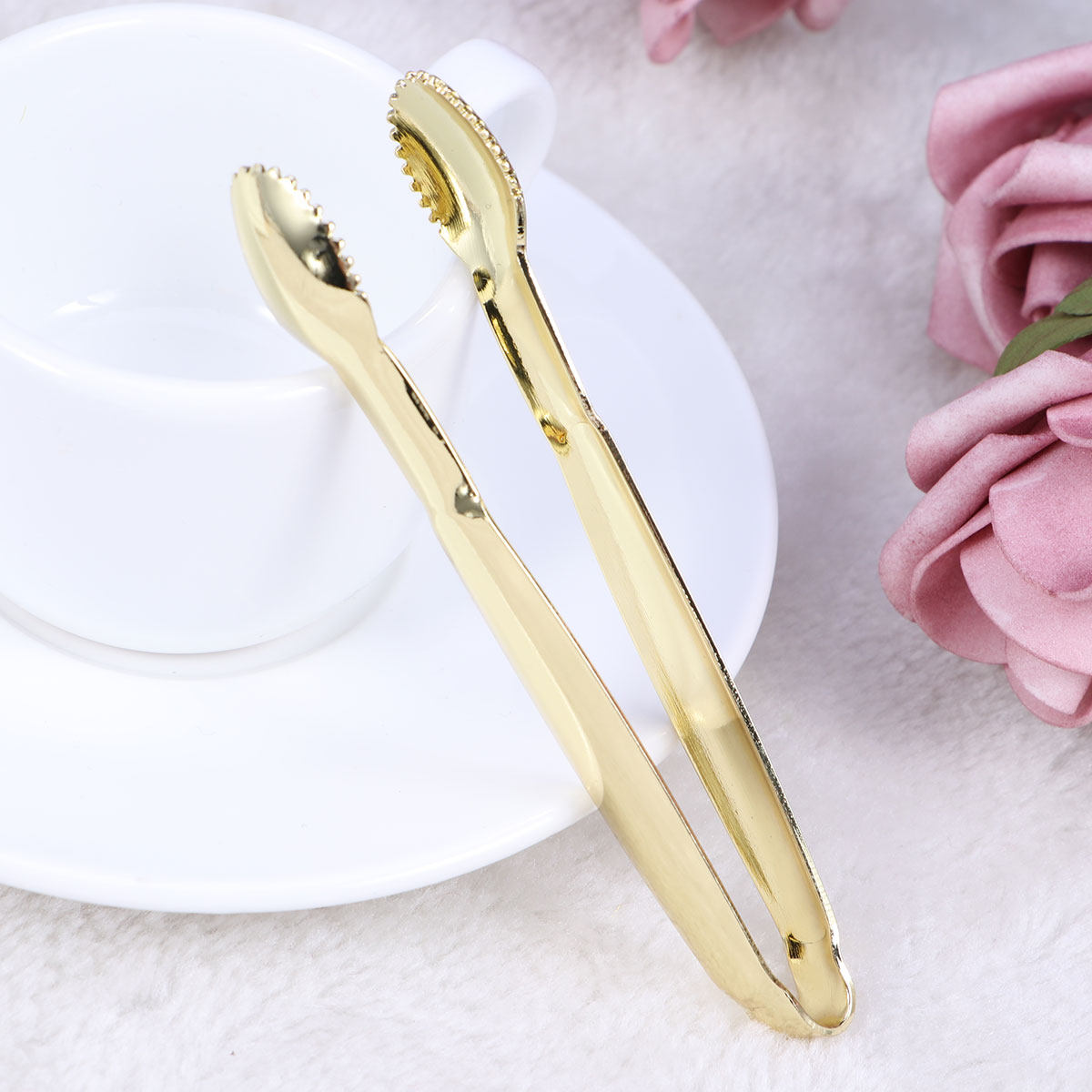 2Pcs Penjepit Gula Batangan St - Coffee Tea Sugar ulasan dan harga