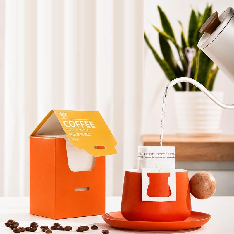 25/50 Buah Filter Kopi Gantung - Coffee Tea Brew ulasan dan harga