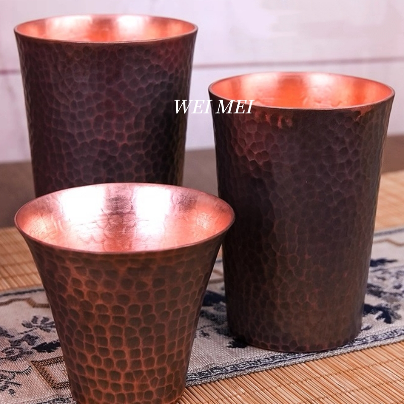 Mug Kopi Tembaga Vintage, Pola - Coffee Tea Friends ulasan dan harga