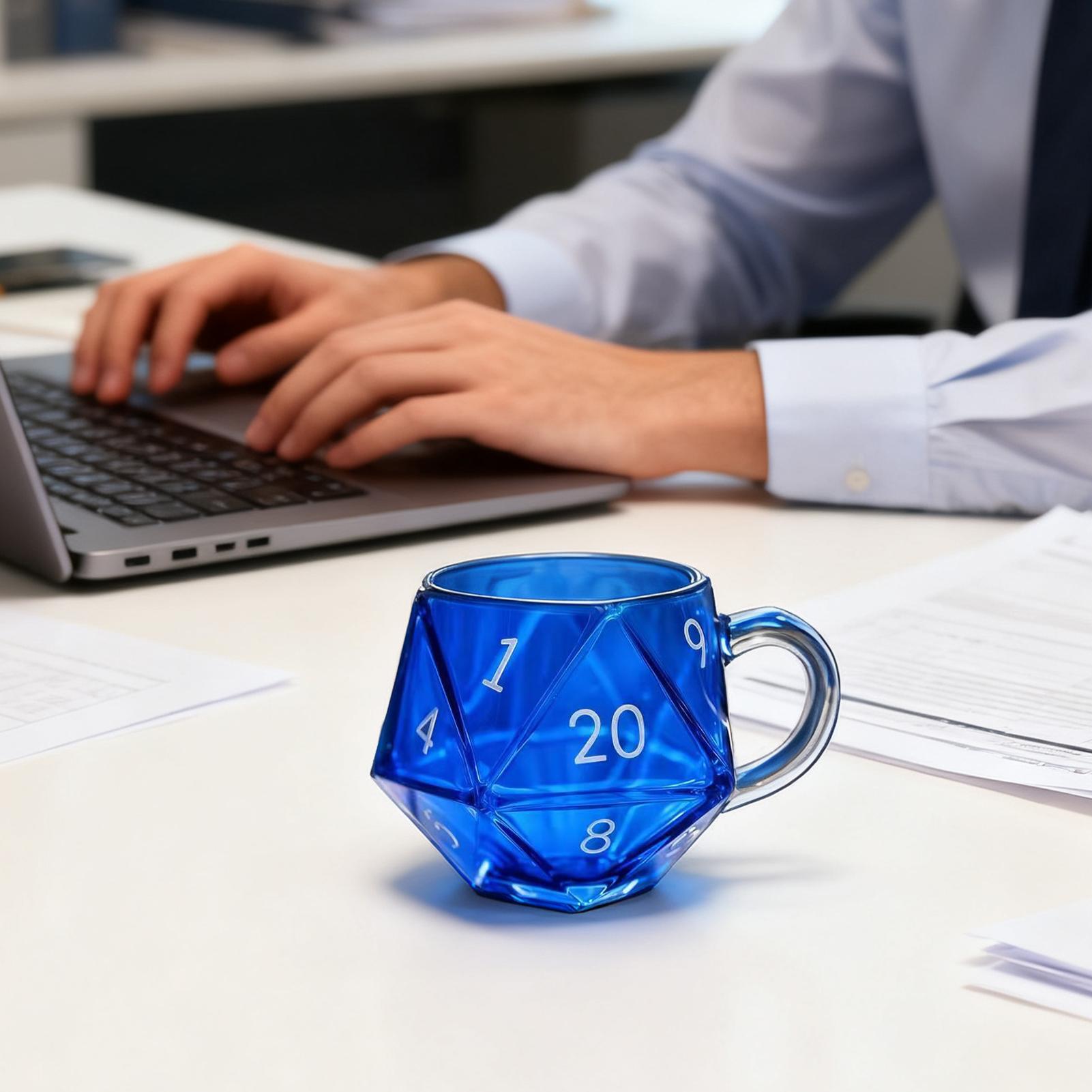 Mug Teh Dadu Polihedral Cangki - Morning Tea Coffee ulasan dan harga