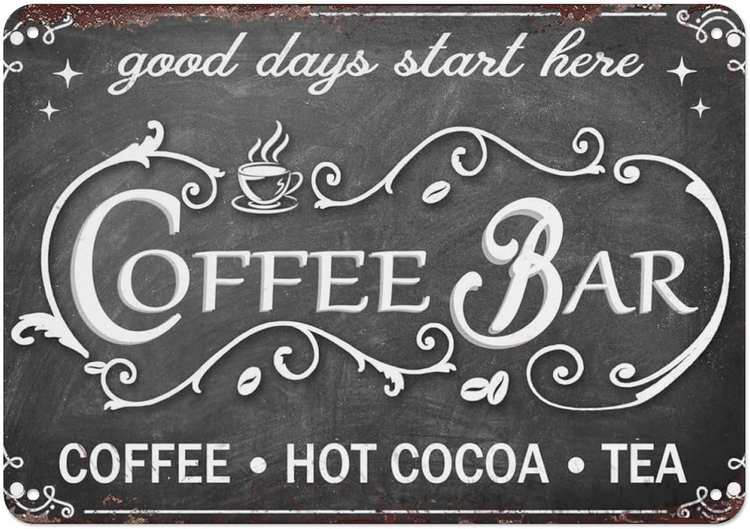 Papan Tanda Kopi Vintage, Papa - Coffee Tea And Cocoa ulasan dan harga