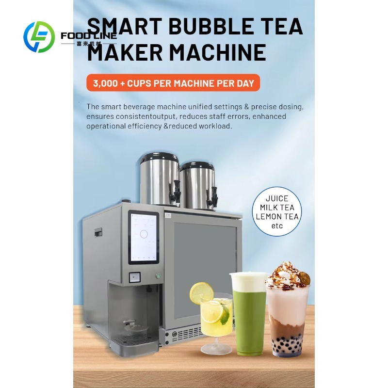 Mesin Penjual Teh Boba Otomati - Coffee Tea Vending Machine ulasan dan harga