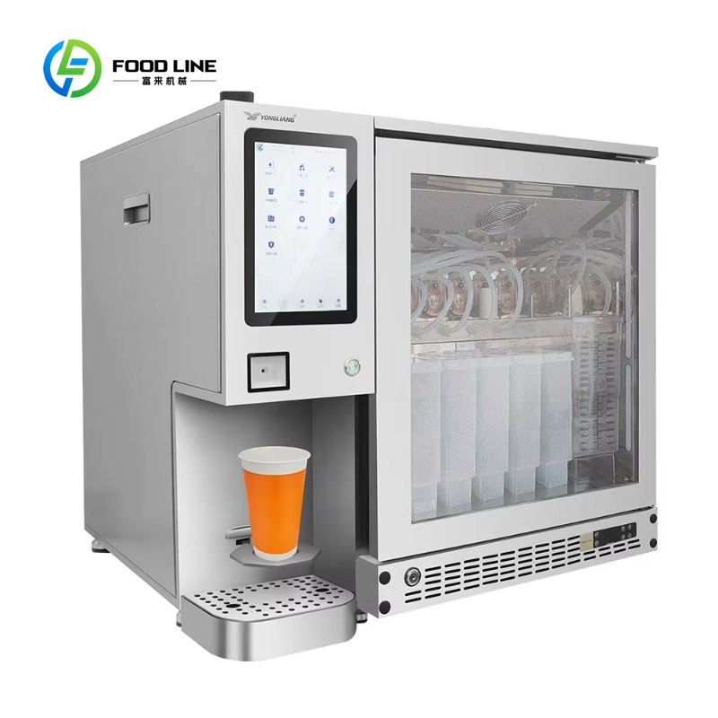 Mesin Penjual Teh Boba Otomati - Coffee Tea Vending Machine ulasan dan harga