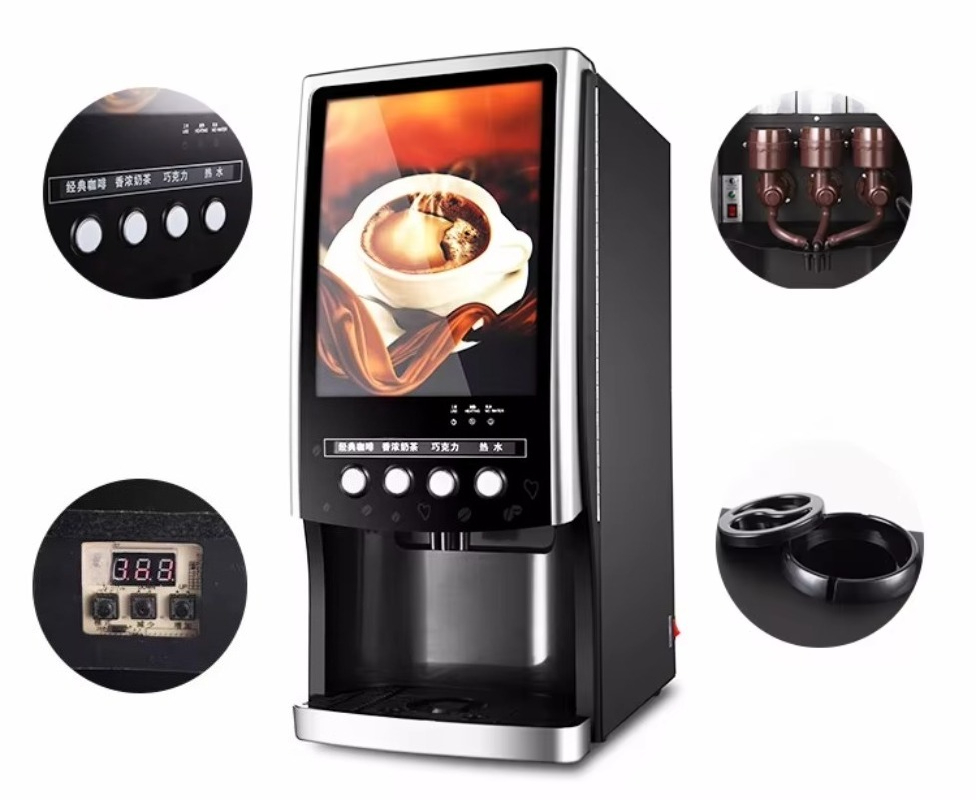 Mesin Penjual Teh Susu Bubble  - Coffee Tea Vending Machine ulasan dan harga