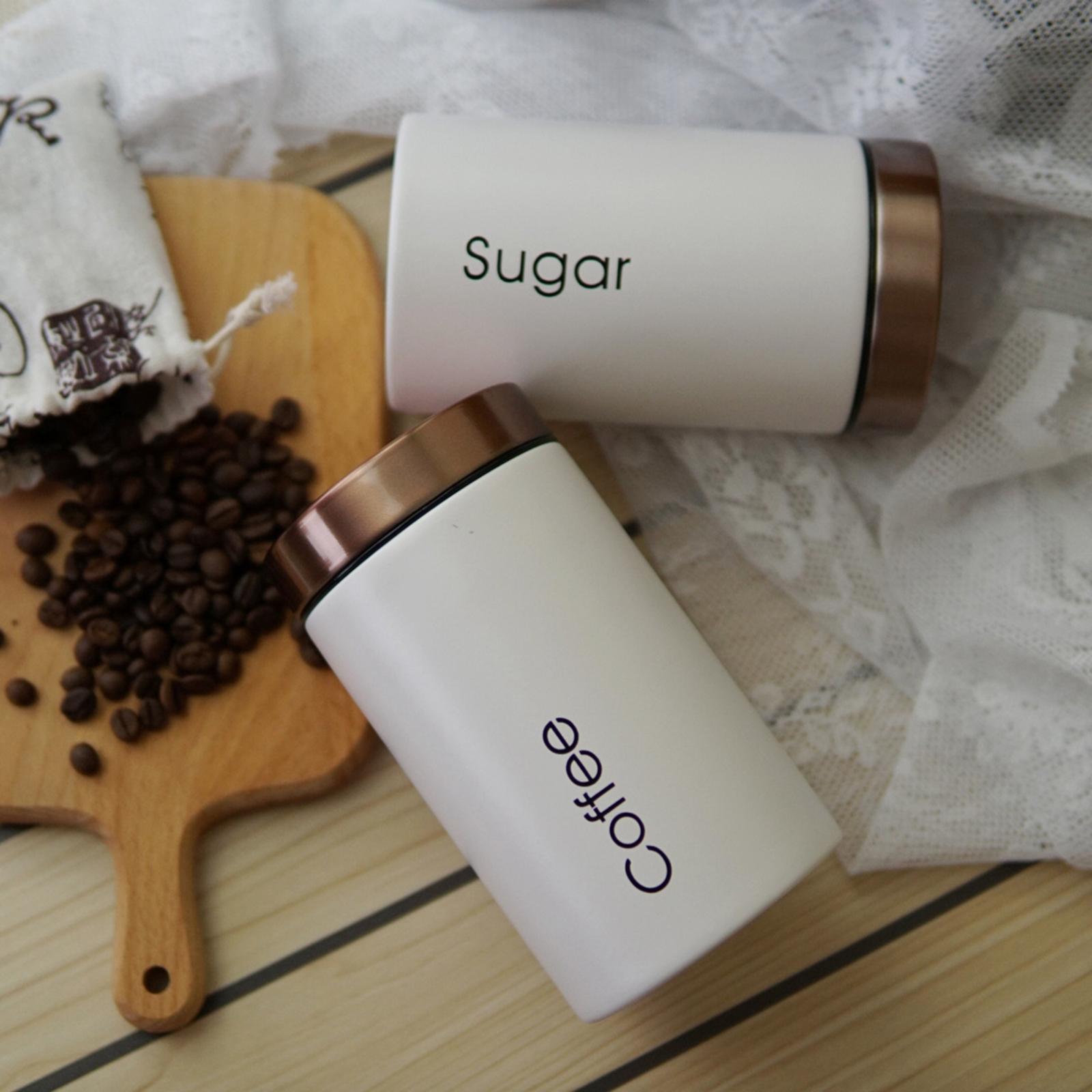 Set Wadah Penyimpanan Makanan  - Coffee Tea And Sugar Canister Set ulasan dan harga