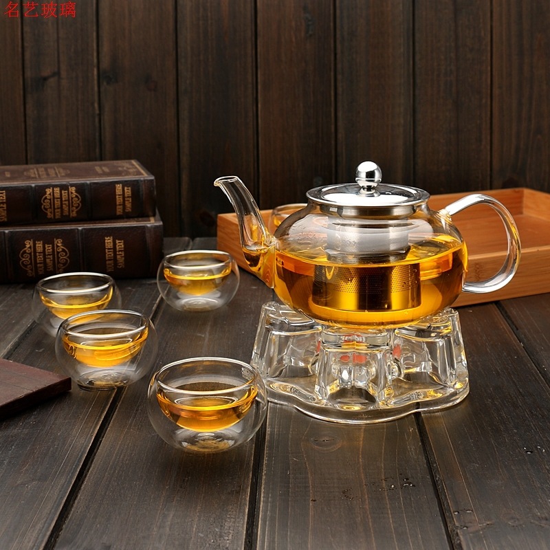 600/800Ml Tahan Panas Kaca Tek - Coffee Tea And Sugar Canister Set ulasan dan harga