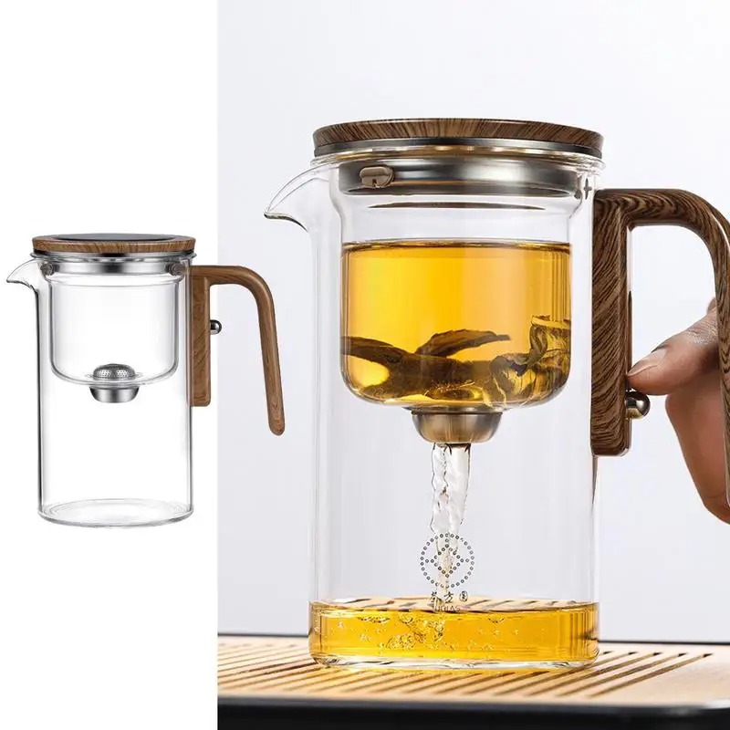 Teko Teh Kaca dengan Infuser 5 - French Press Glass ulasan dan harga