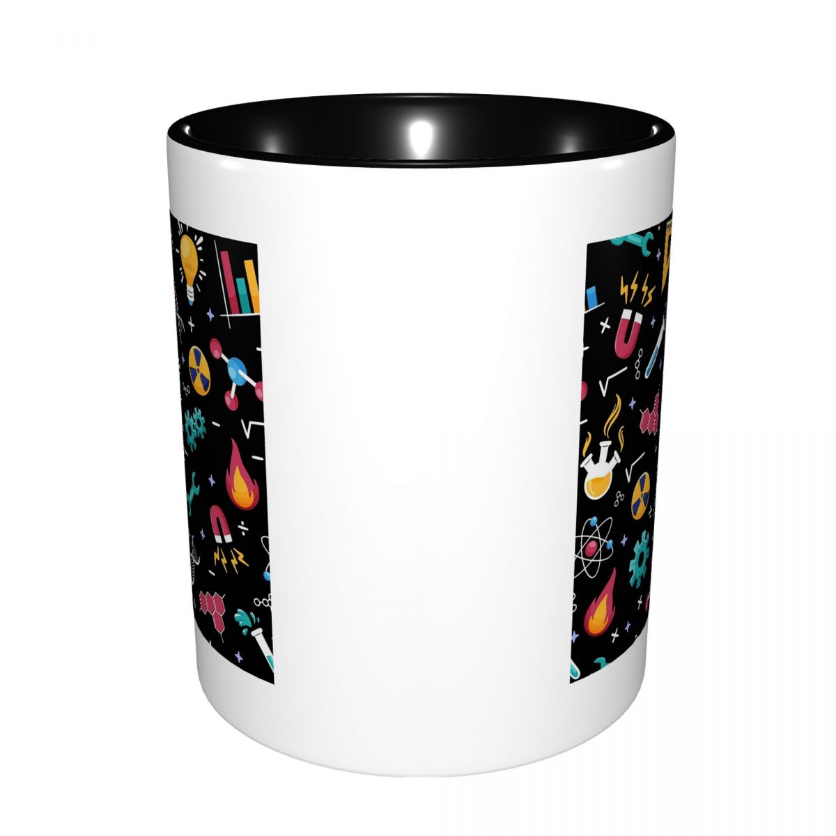 Mug Keramik Lucu Motif Ikon ST - Coffee Tea Icon ulasan dan harga