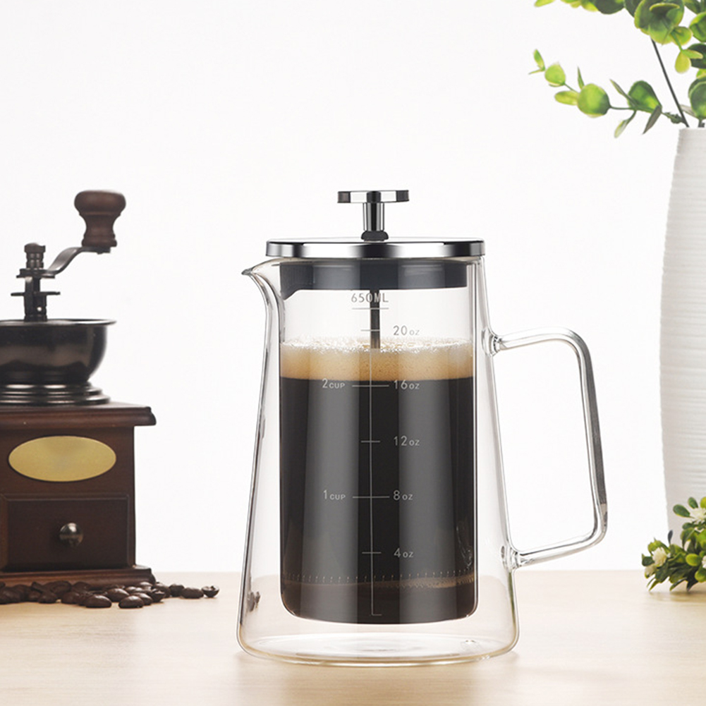 Teko French Press Dua Lapis da - French Press Glass ulasan dan harga