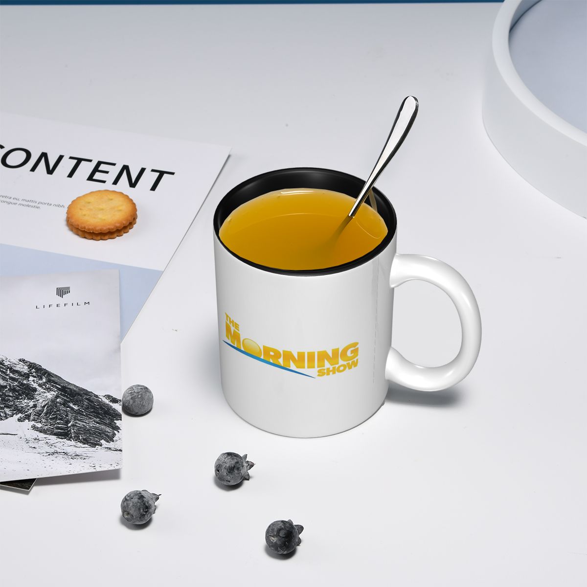 The Morning Show Logo Vector G - Morning Tea Coffee ulasan dan harga