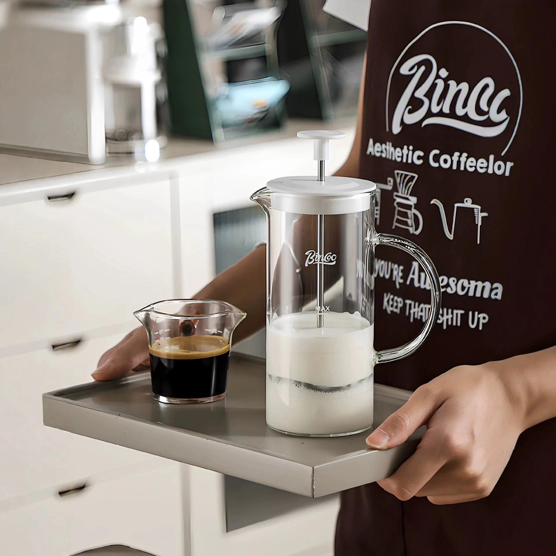 550ml Pot Kopi French Press Ru - French Press Glass ulasan dan harga