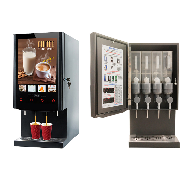 Mesin Kopi Instan Hemat 4 Rasa - Coffee Tea Vending Machine ulasan dan harga