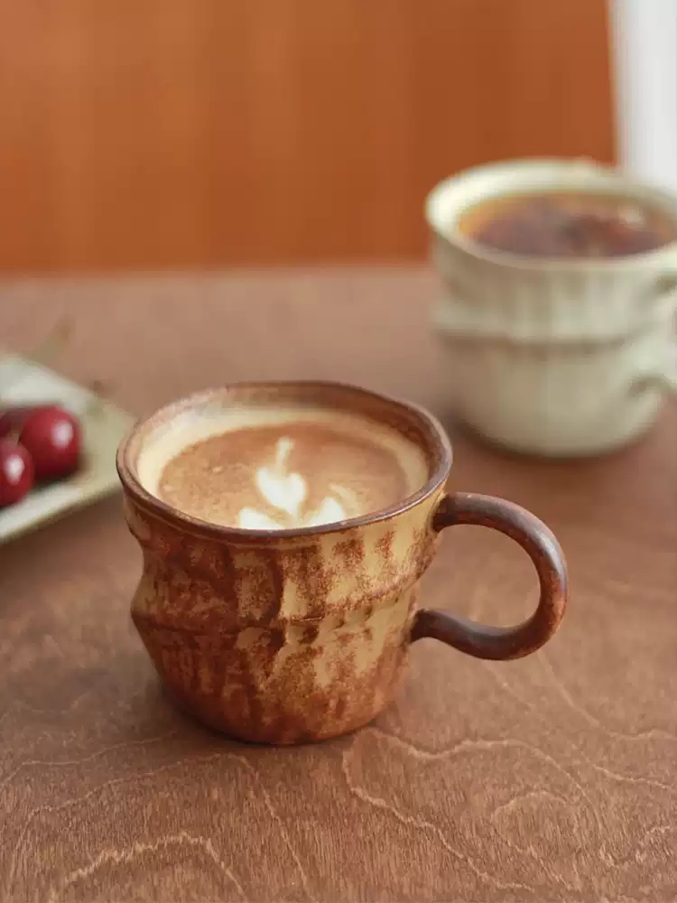 Mug Keramik Buatan Tangan Vint - Morning Tea Coffee ulasan dan harga