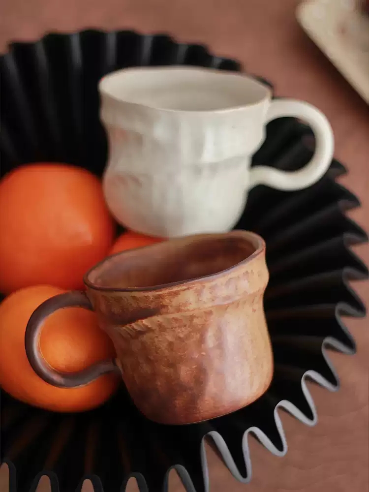 Mug Keramik Buatan Tangan Vint - Morning Tea Coffee ulasan dan harga