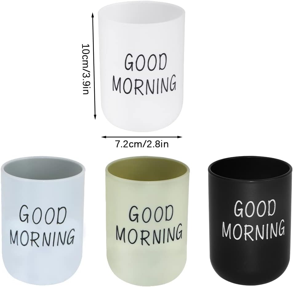 4 Buah Gelas Plastik Tahan Pec - Water Tea And Coffee ulasan dan harga