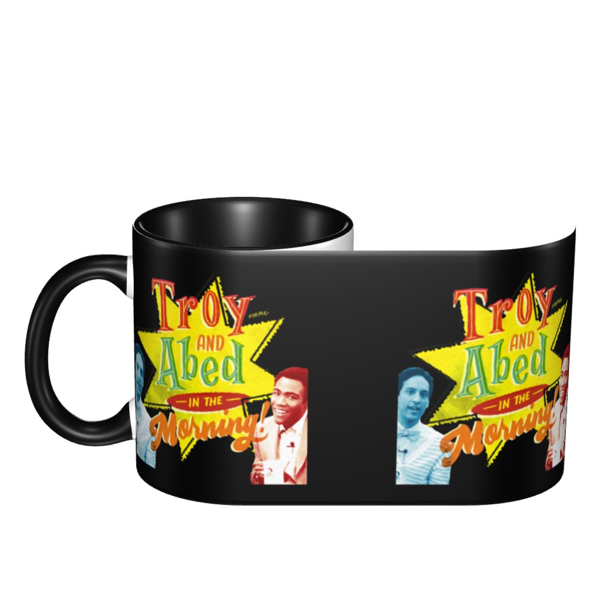 Mug Keramik DIY Troy Dan Abed  - Morning Tea Coffee ulasan dan harga