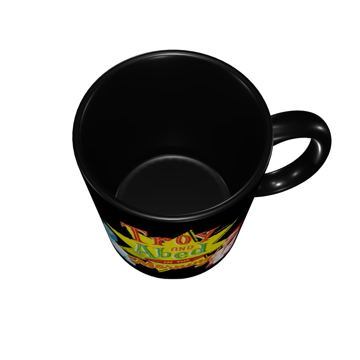 Mug Keramik DIY Troy Dan Abed  - Morning Tea Coffee ulasan dan harga